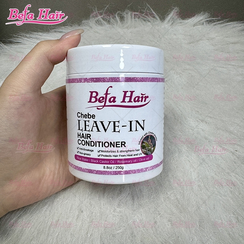 Private Label Hair Care Organic Leave-In Conditioner Damage Hair Repairing Moisturizing Cream