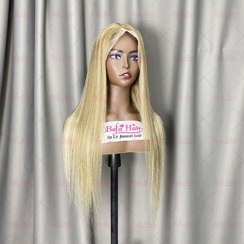 Piano Color Wig P8-613 Straight Hair Highlight Color 4x4/ 5x5/ 13x4/ 13x6 Transparent Lace Honey Blonde Wig