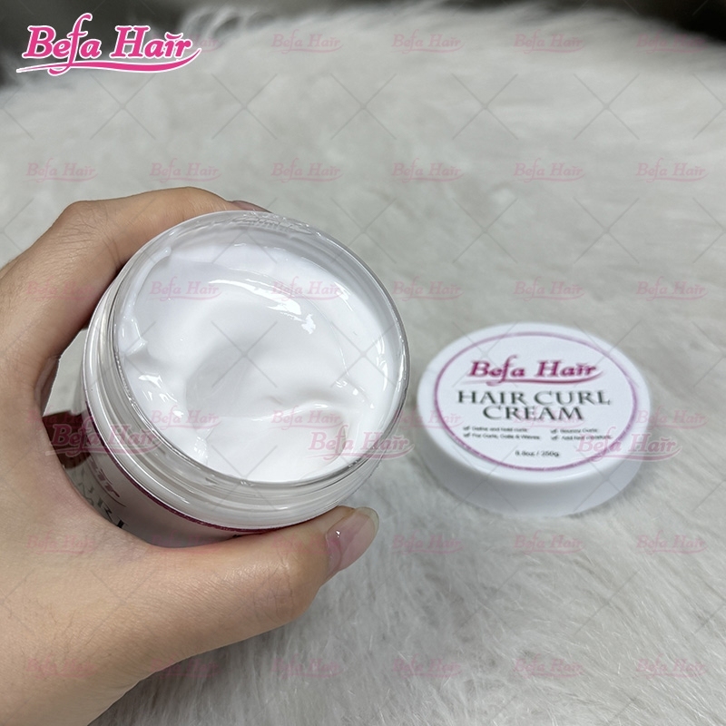 Private Label Coconut Hair Curly Cream Natural Curling Moisture Defining Curl Cream