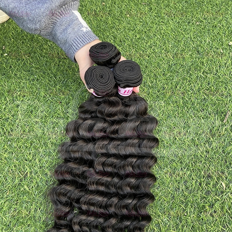 Wholesale More Wave 2pcs/3Bundles/4Bundles 12-34 Inches Natural Human Hair Weave