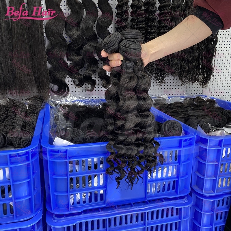 Wholesale More Wave 2pcs/3Bundles/4Bundles 12-34 Inches Natural Human Hair Weave