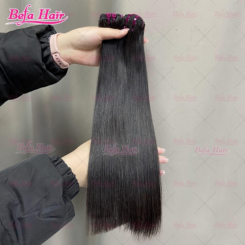Wholesale Double Drawn 2pcs/3 Bundles/4 Bundles Vietnam Bone Straight Bundles