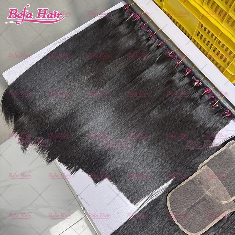 Wholesale Double Drawn 2pcs/3 Bundles/4 Bundles Vietnam Bone Straight Bundles
