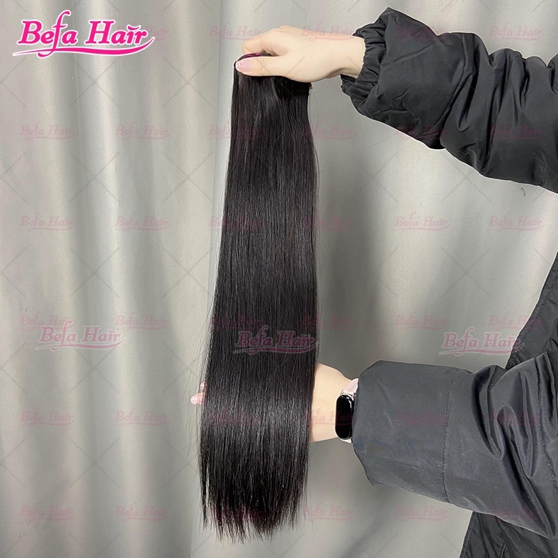 Wholesale Double Drawn 2pcs/3 Bundles/4 Bundles Vietnam Bone Straight Bundles