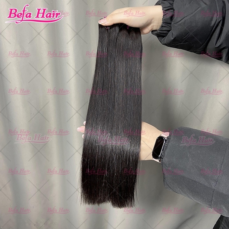 Wholesale Double Drawn 2pcs/3 Bundles/4 Bundles Vietnam Bone Straight Bundles