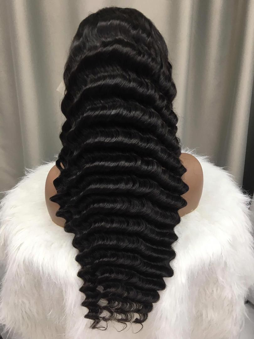 Befa Hair Natural Black 200% Density Virgin Human Hair Wigs More Wave Wig 2x6 4x4 5x5 13x4 13x6 360 HD Lace Transparent Lace Wig