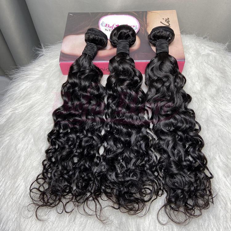 Befa Hair Wholesale Water Wave 10 Bundles 12-34 Inches Natural Human Hair Weave