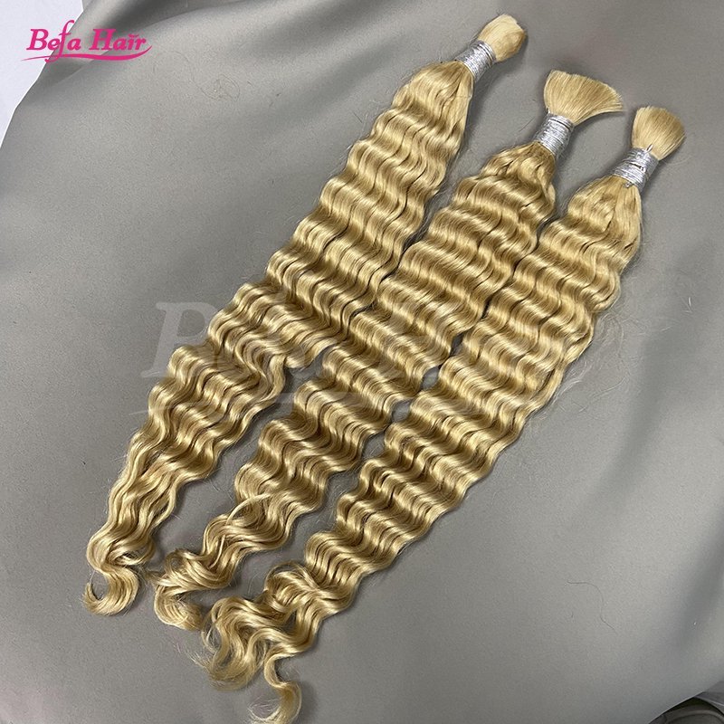 Befa Hair Color Hair Human Bulk Hair for Braiding Brazilian Bundles Vendors No Weft Braiding Hair in Bulk