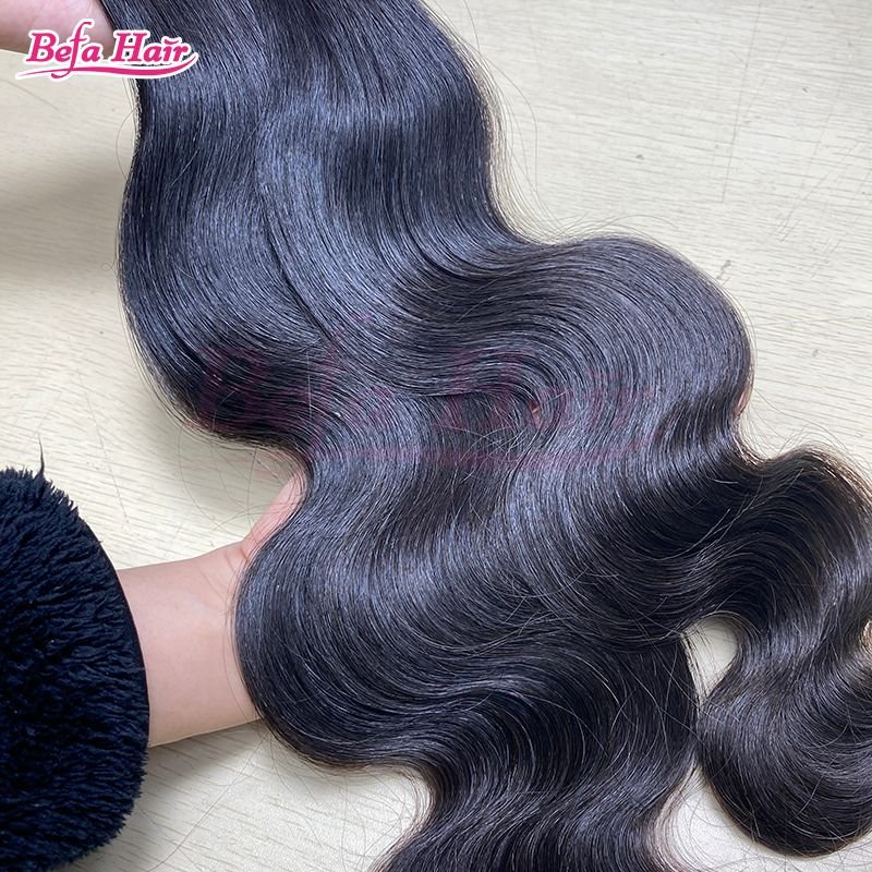 Befa Hair Wholesale Raw Hair Tape Ins 12-30inch Body Wave human hair Extensions