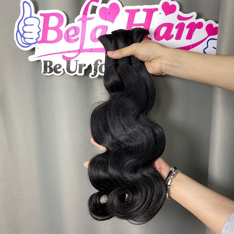 Befa Hair Human Bulk Hair for Braiding Brazilian Bundles Vendors No Weft Braiding Hair in Bulk