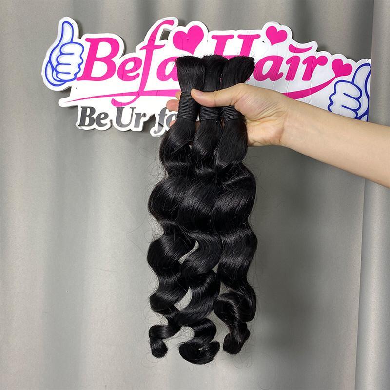 Befa Hair Human Bulk Hair for Braiding Brazilian Bundles Vendors No Weft Braiding Hair in Bulk