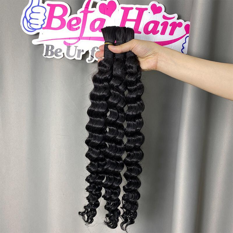Befa Hair Human Bulk Hair for Braiding Brazilian Bundles Vendors No Weft Braiding Hair in Bulk