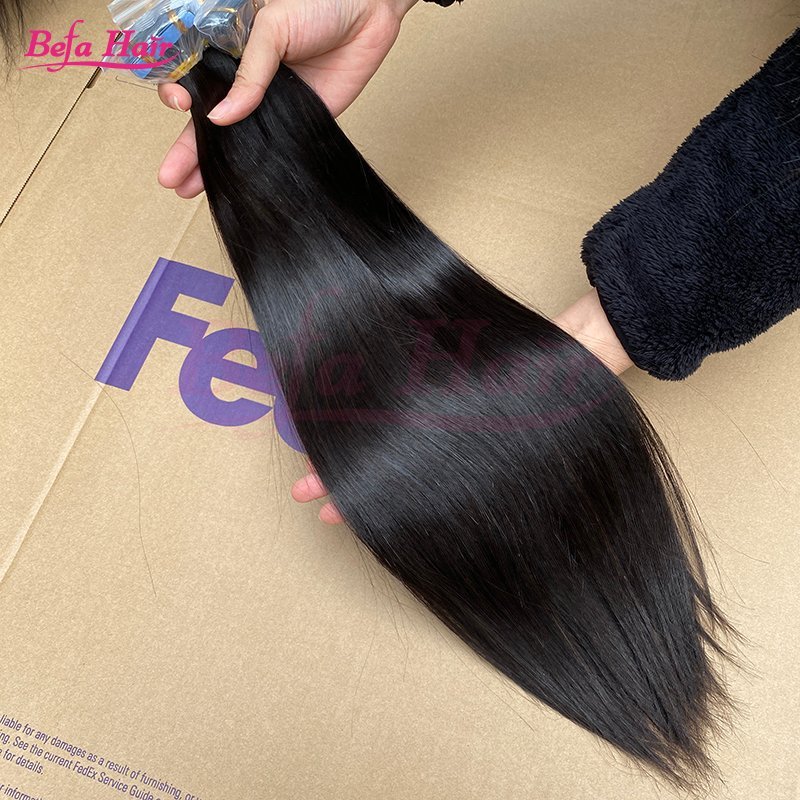 Befa Hair Wholesale Tape Ins 18inch to 26inch Straight human hair Extensions