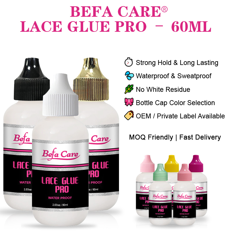 Gluepro Customized Private Label Water Proof Lace Adhesive Extreme Strong Hold Wig Hair Thick Lace Glue Lace Bonding
