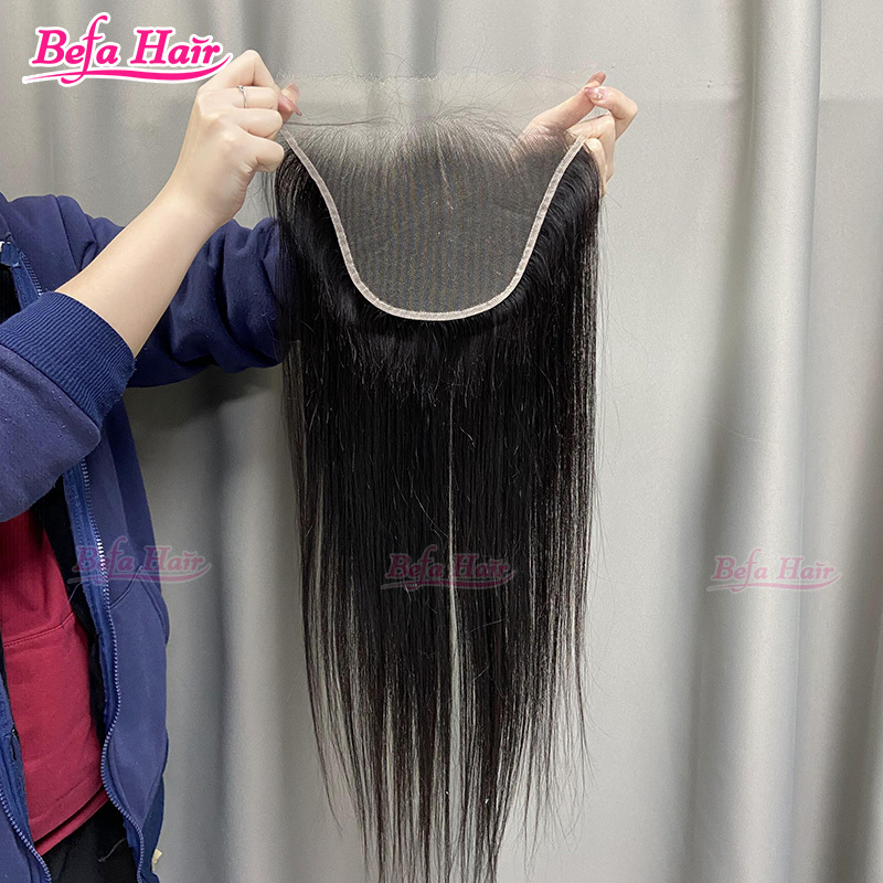 Befa Hair Wholesale Straight  6x9 HD Lace Frontal Virgin Human Hair lace Frontal,can do dropshipping