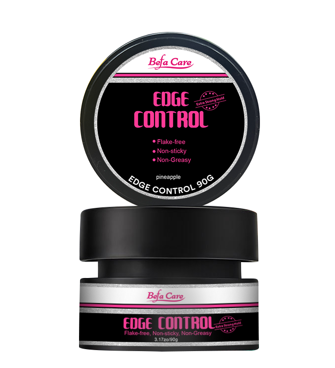 Befa Care Wholesale Private Label Extra Hold Edge Control Pineapple Scent Edge Control for 4c Hair