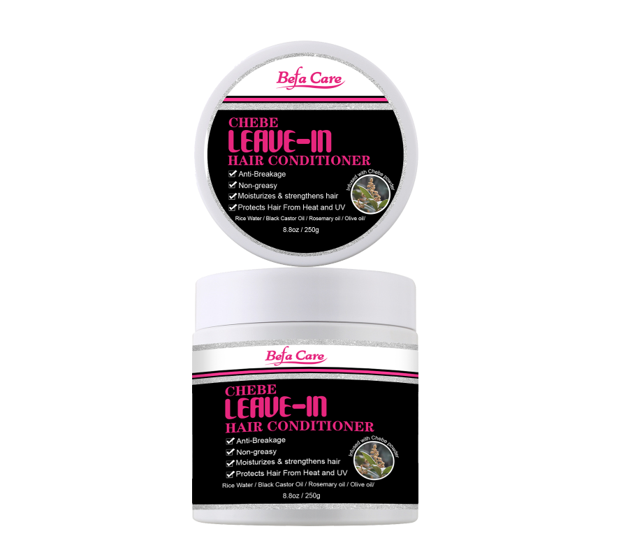 Befa Care Private Label Hair Care Organic Leave-In Conditioner Damage Hair Repairing Moisturizing Cream