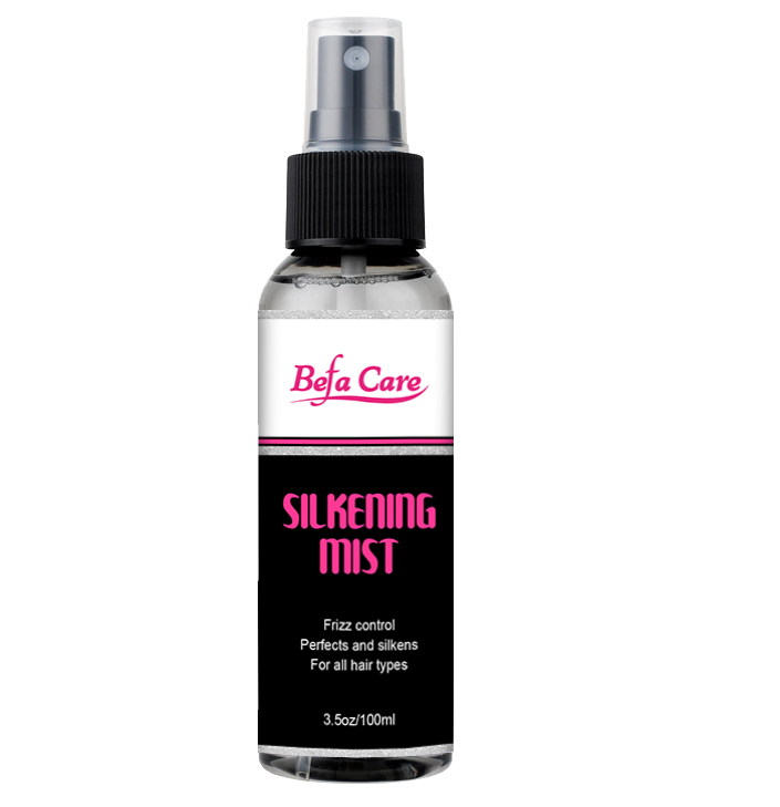 Befa Care Customized Silkening Mist Spray Hair Shine Spray Heat Protectant Silkening Mist