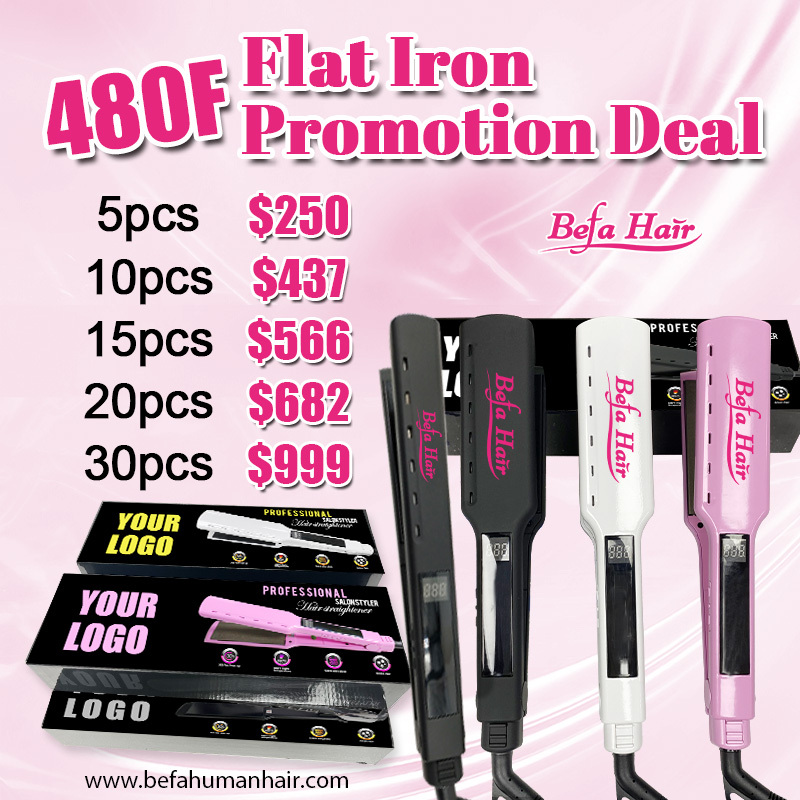 480F Flat lron Promotion Deal Free Logo Free Shipping
