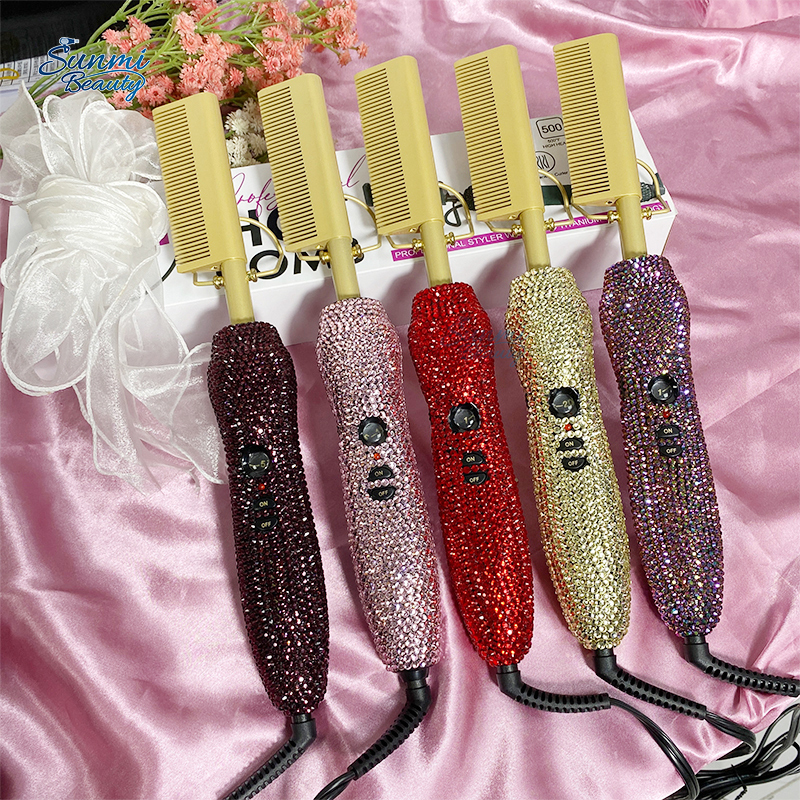Befa Hair Wholesale Digital diamond 450F hot comb Free Logo Free Shipping
