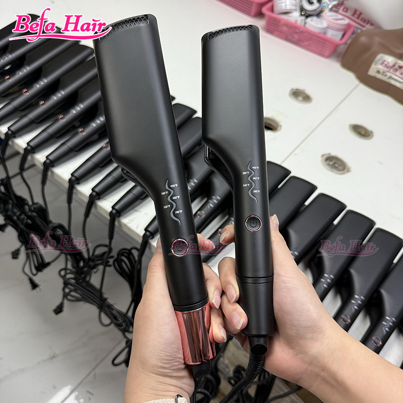 500F Hot Comb + 480F Flat Iron + 450 Crimper Iron Promotion Deal Free Logo Free Shipping