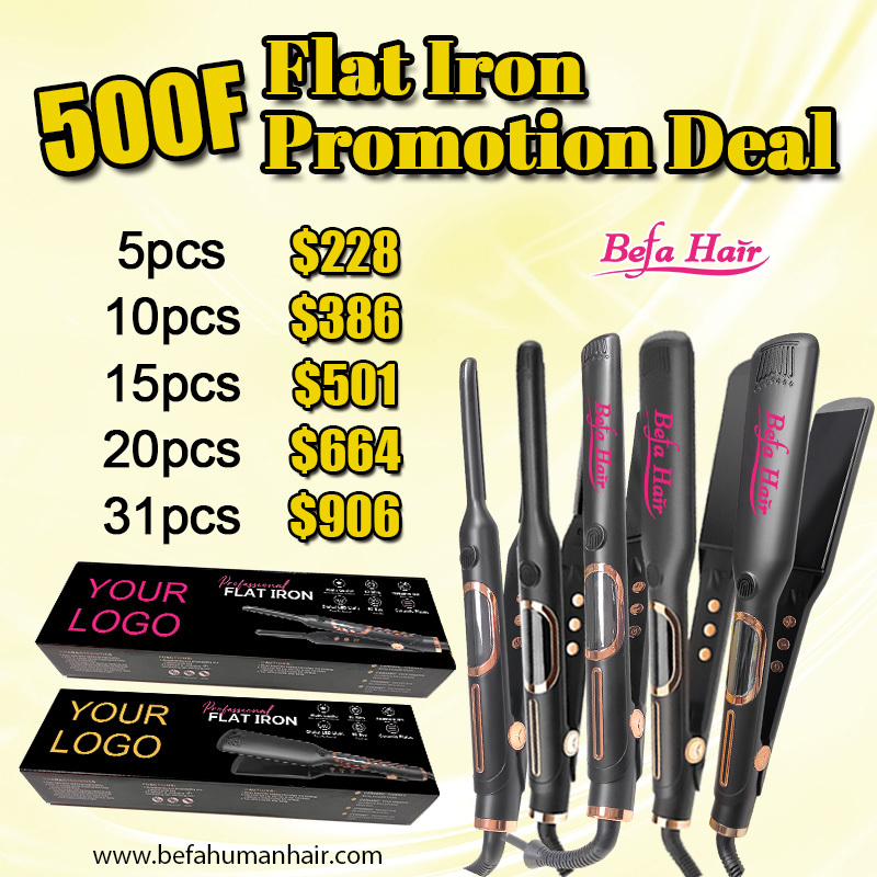 500F Flat Iron Promotion Deal Free Logo Free Shipping