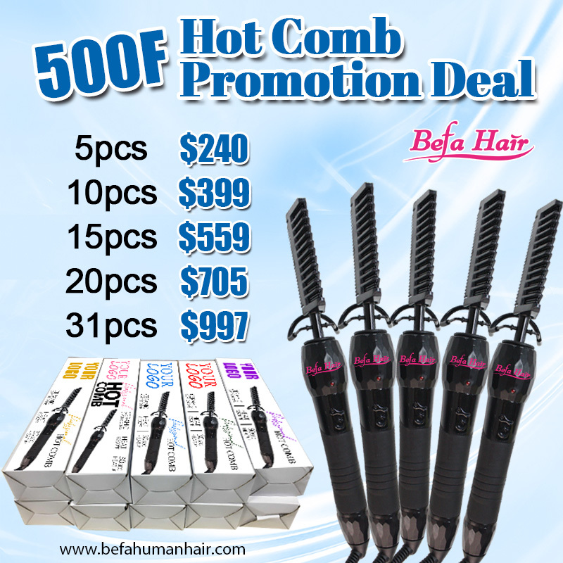 500F Hot Comb Promotion Deal Free Logo Free Shipping