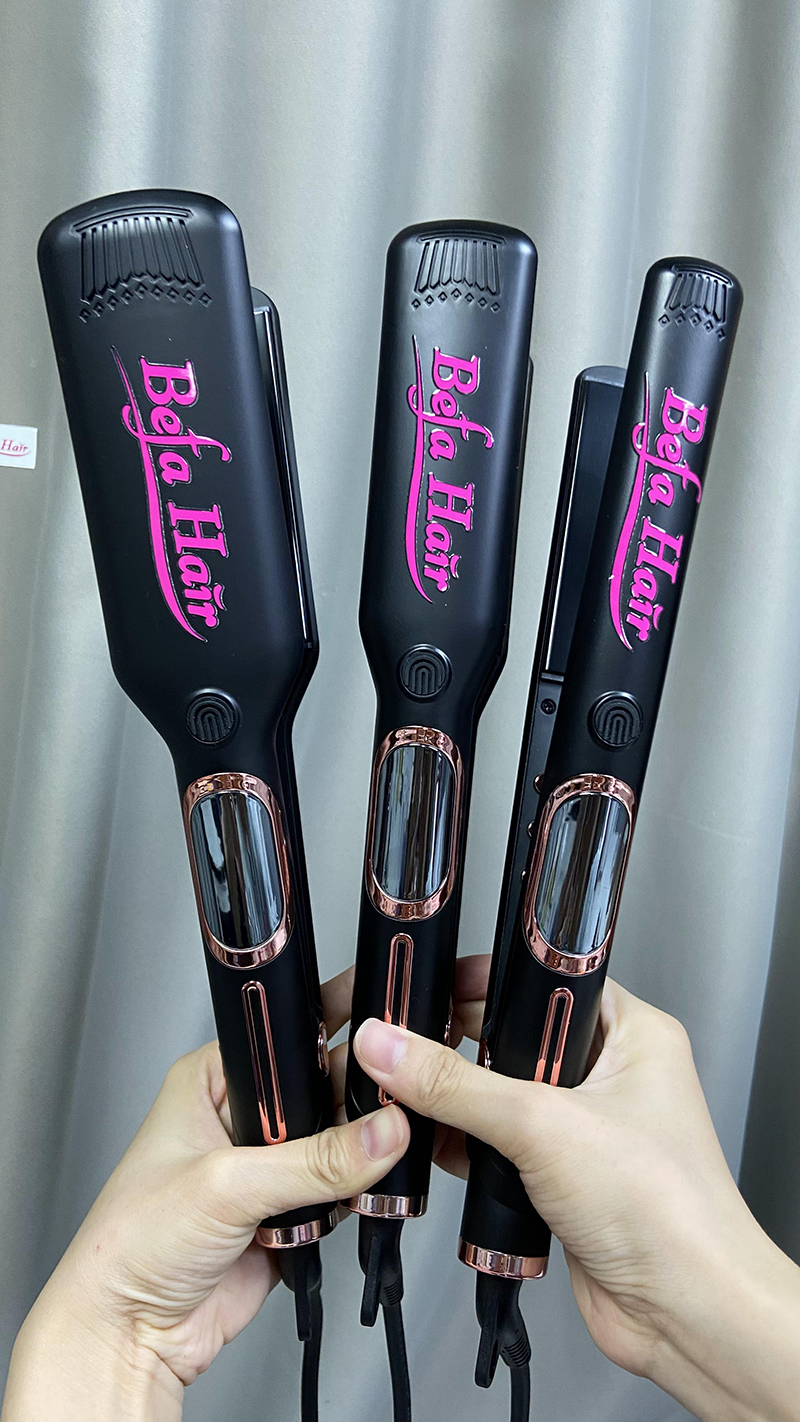 Befa Hair 500F Hot Comb + 500F Flat Iron + 450 Crimper Iron Promotion Deal Free Logo Free Shipping