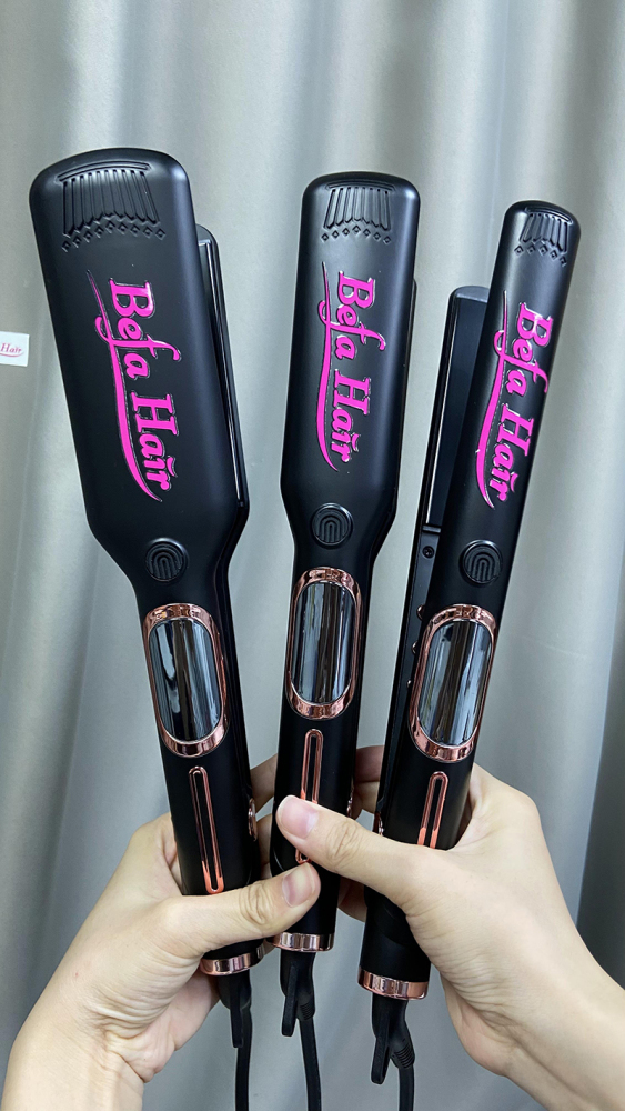 Befa Hair 500F Hot Comb + 500F Flat Iron + 450 Crimper Iron Promotion Deal Free Logo Free Shipping