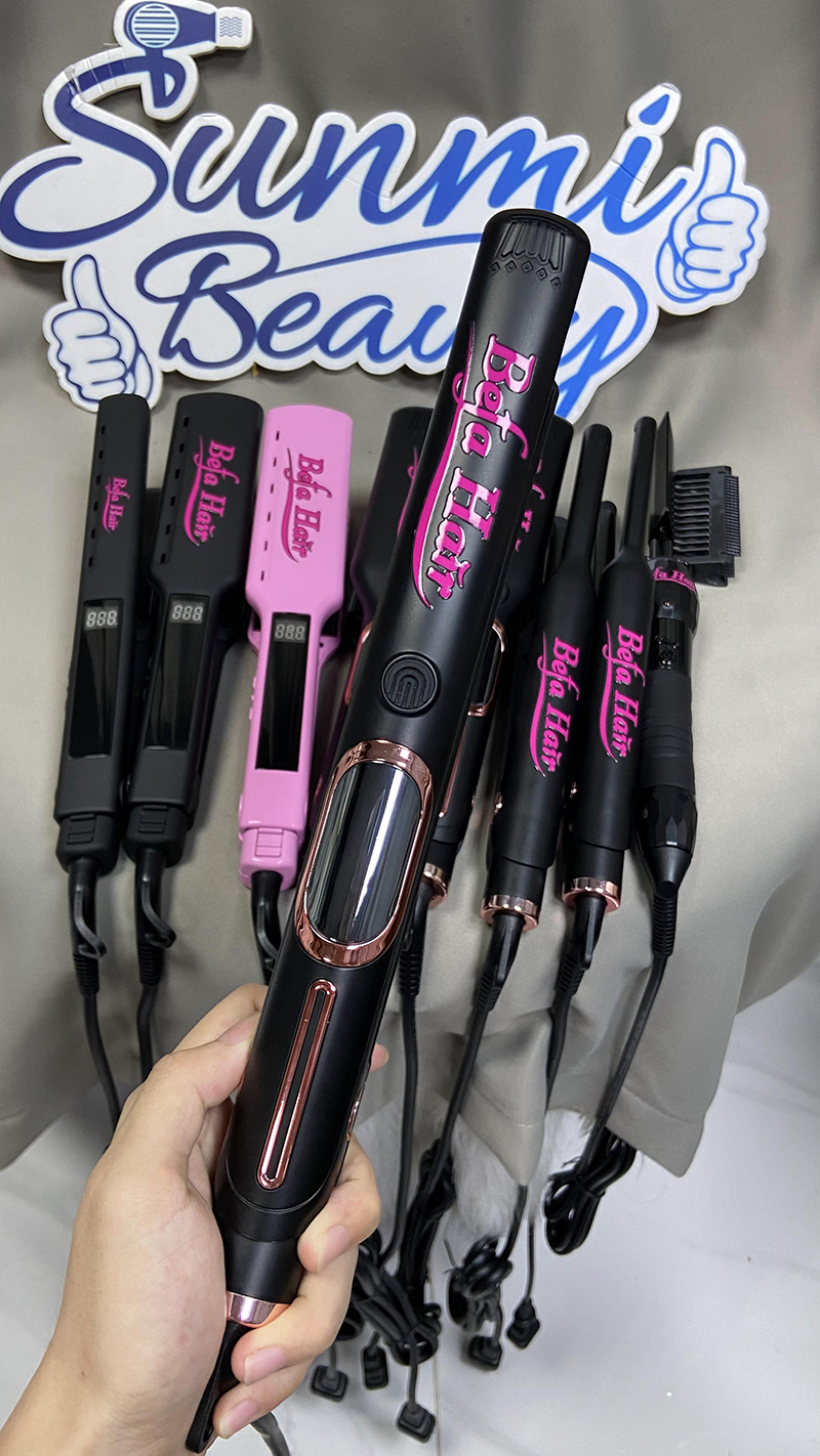 500F Hot comb and 500F Flat iron Promotion Deal Free Logo Free Shipping