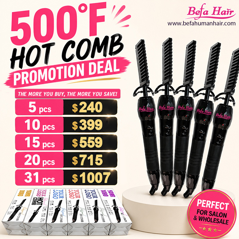 500F Hot Comb Promotion Deal Free Logo Free Shipping