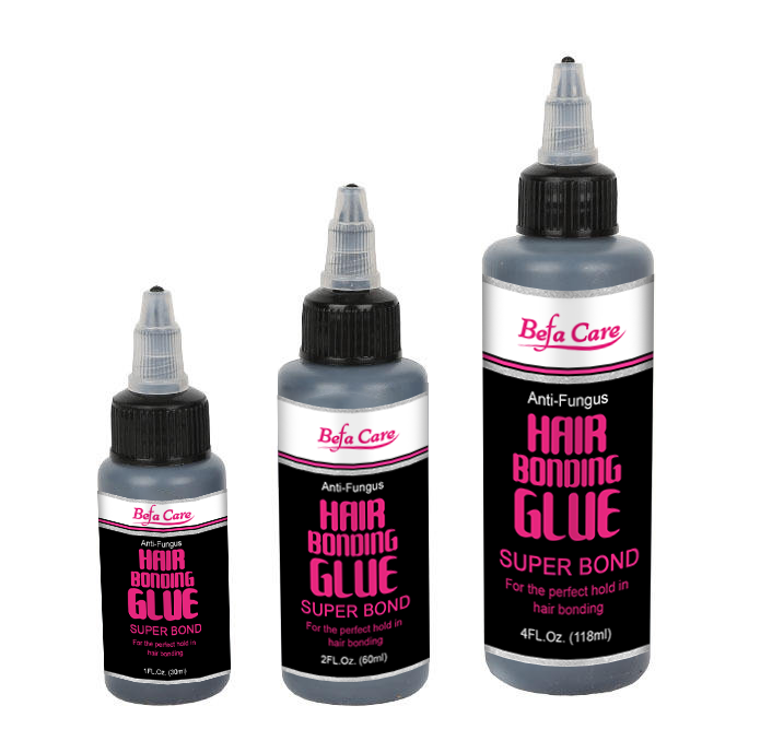 Befa Care 30ml 60ml 118ml Hair Bonding Glue Perfect Hold Hair Weaving Weft Extensions Glue Free Logo Free Shipping