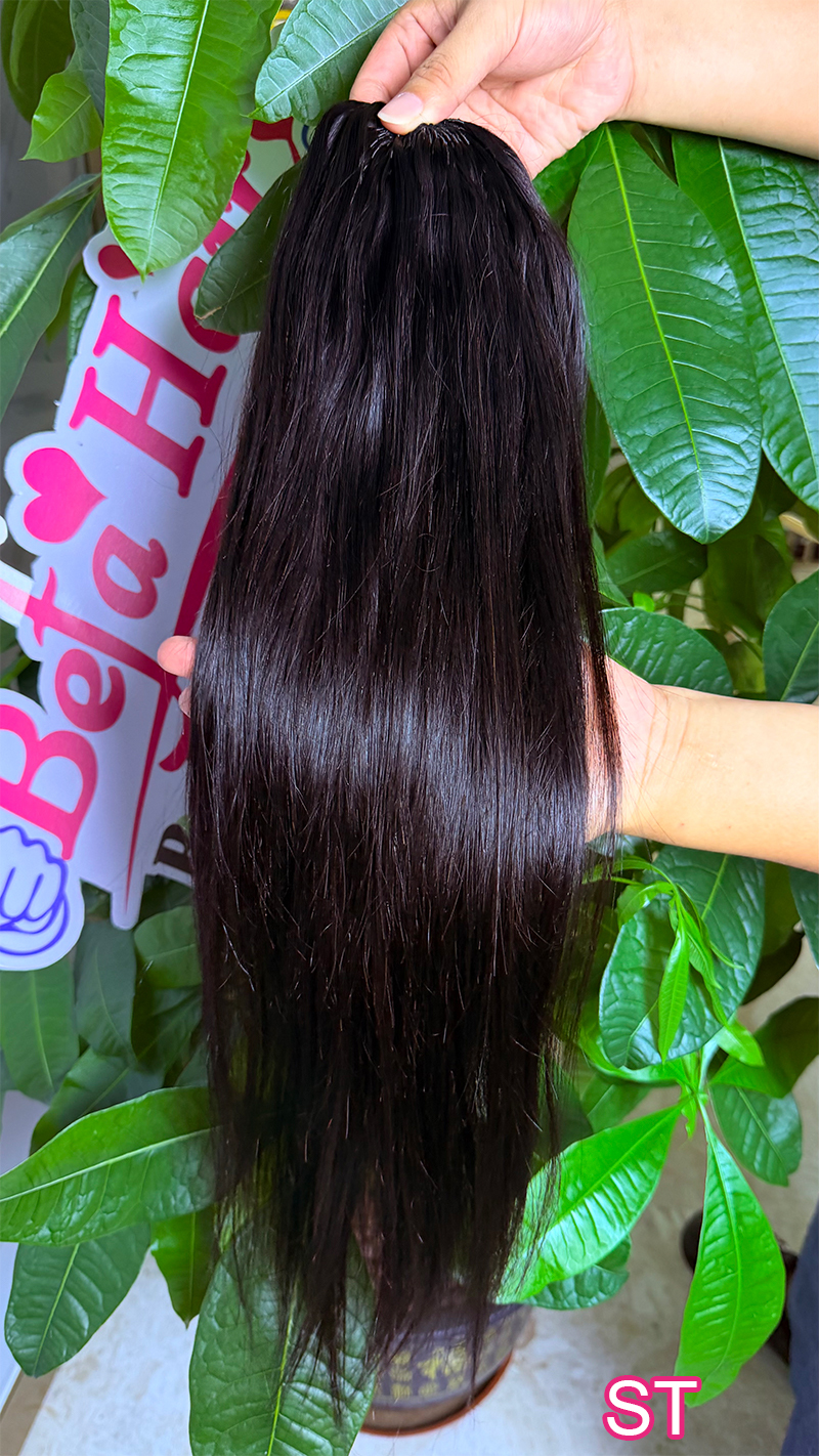 Befa Hair Wholesale Straight Cuticle Aligne Hair Crochet Extensions Miracle Wefts Human Hair Extensions Natural Black