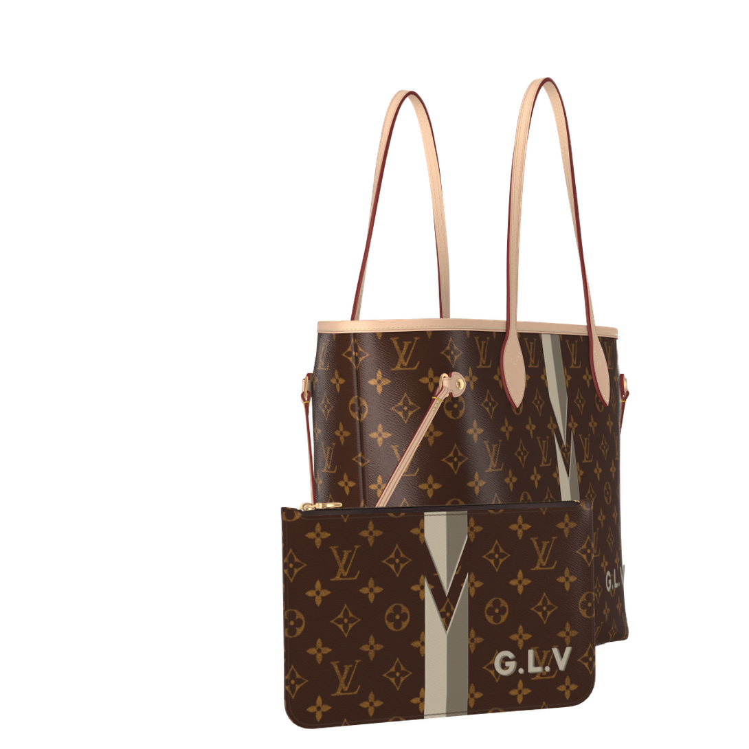 LV NEVERFULL MON MONOGRAM  Medium-sized handbag