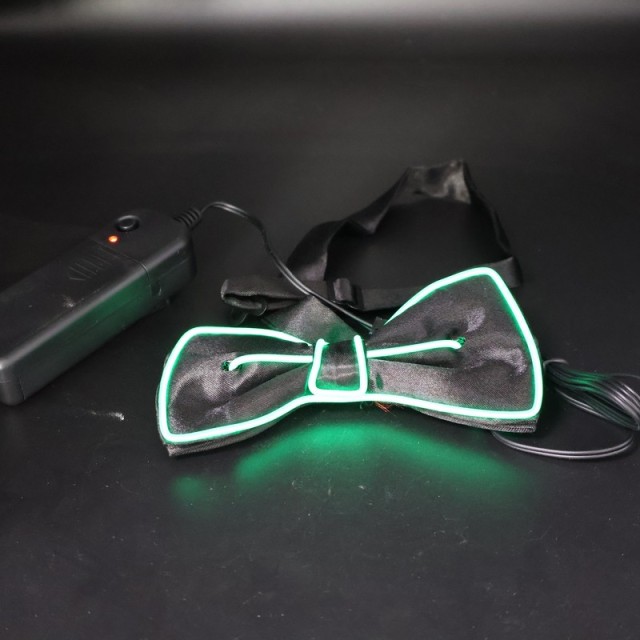 EL Wire Light Up Bow Tie