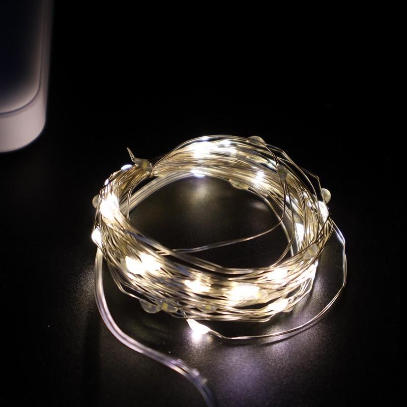 USB Powered Copper Wire String Lights with Remote Control
