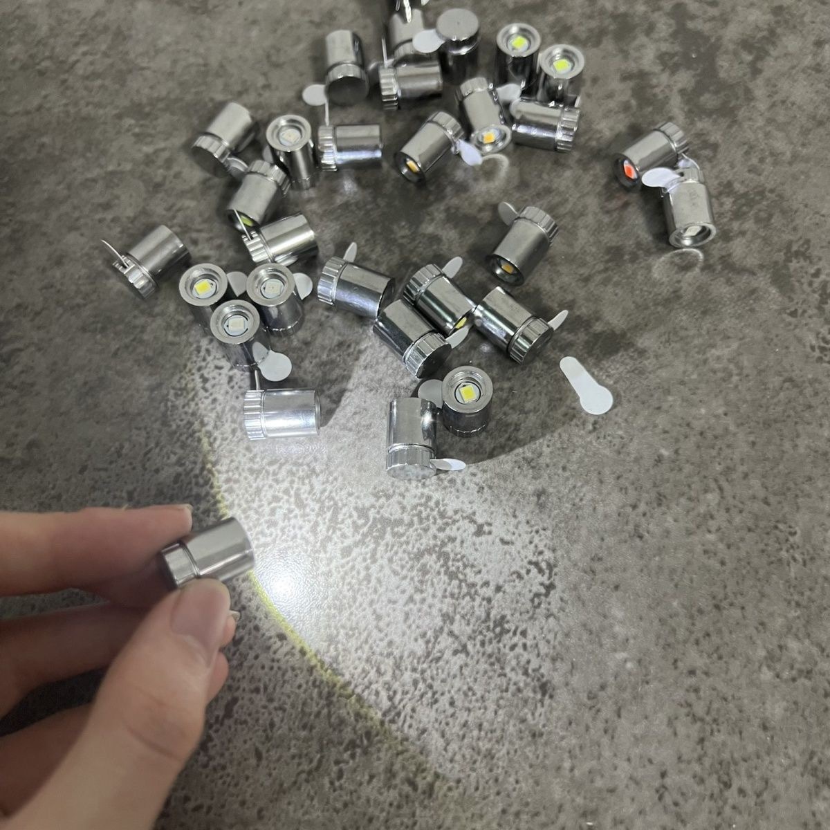 Tiny Cylindrical LED Spotlights