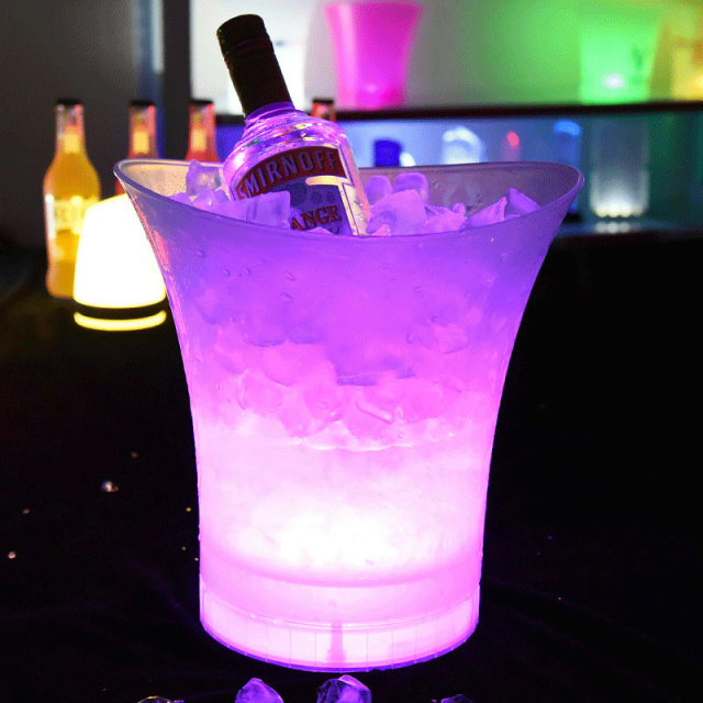 LED Glowing Ice Bucket