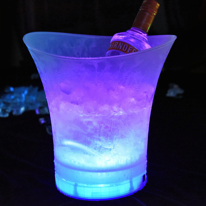 LED Glowing Ice Bucket