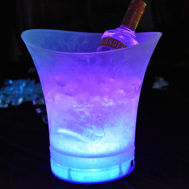 LED Glowing Ice Bucket