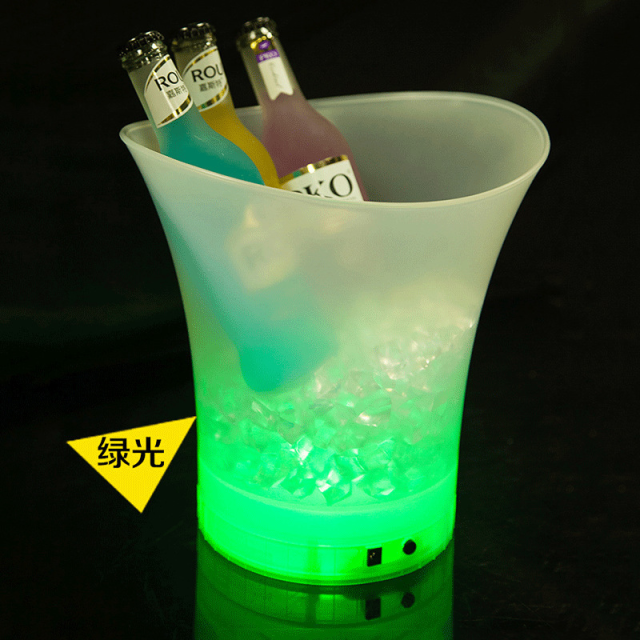 LED Glowing Ice Bucket