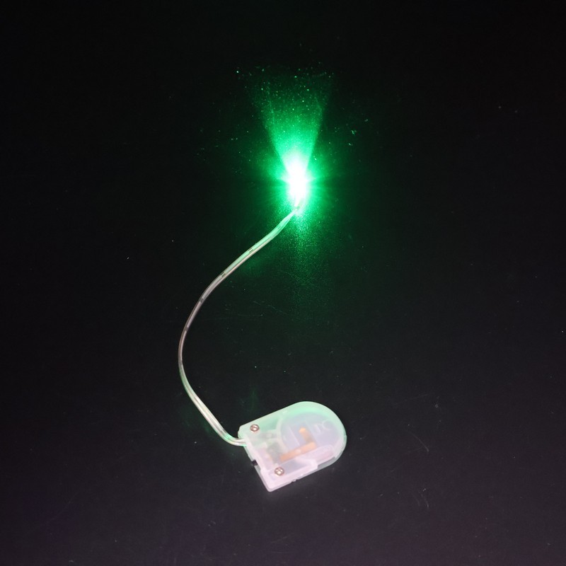 LED Light Mini DIY Decoration Lamp with Transparent Battery Box for Gift Box Balloon Craft Wedding Party Holiday Decoration