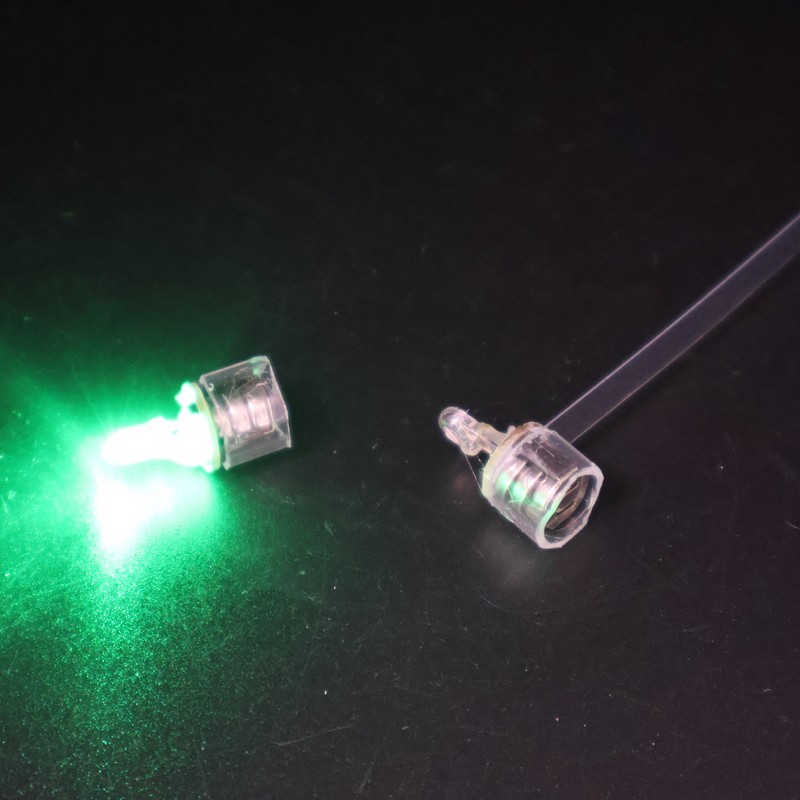 Tiny Shock Activated Green LED Light For DIY Crafts