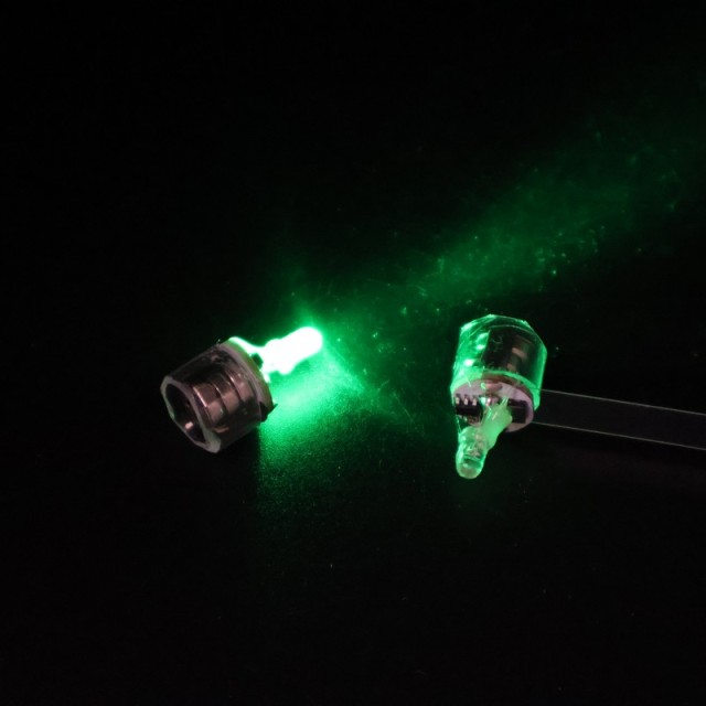 Tiny Shock Activated Green LED Light For DIY Crafts