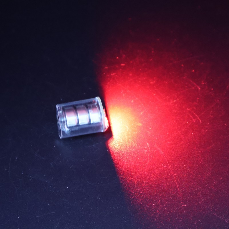 Shock Trigger Cylindrical LED Glow Bulb