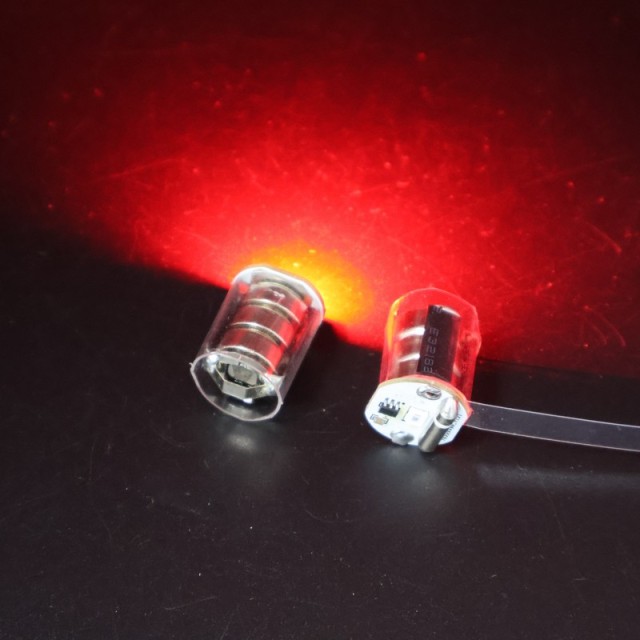 Shock Trigger Cylindrical LED Glow Bulb
