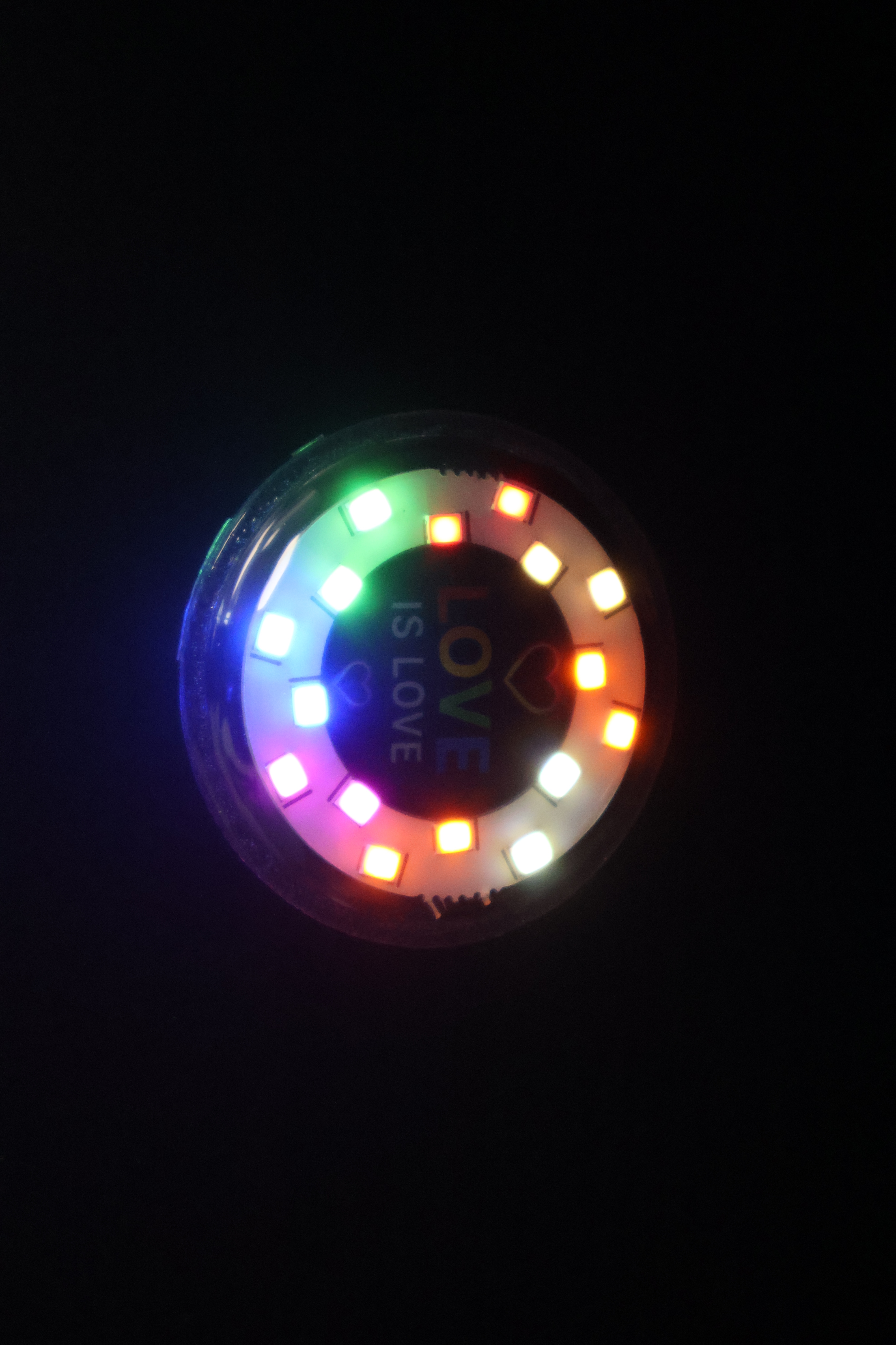 Light Up Skin Sticker Glowing LED Adhesive Pin
