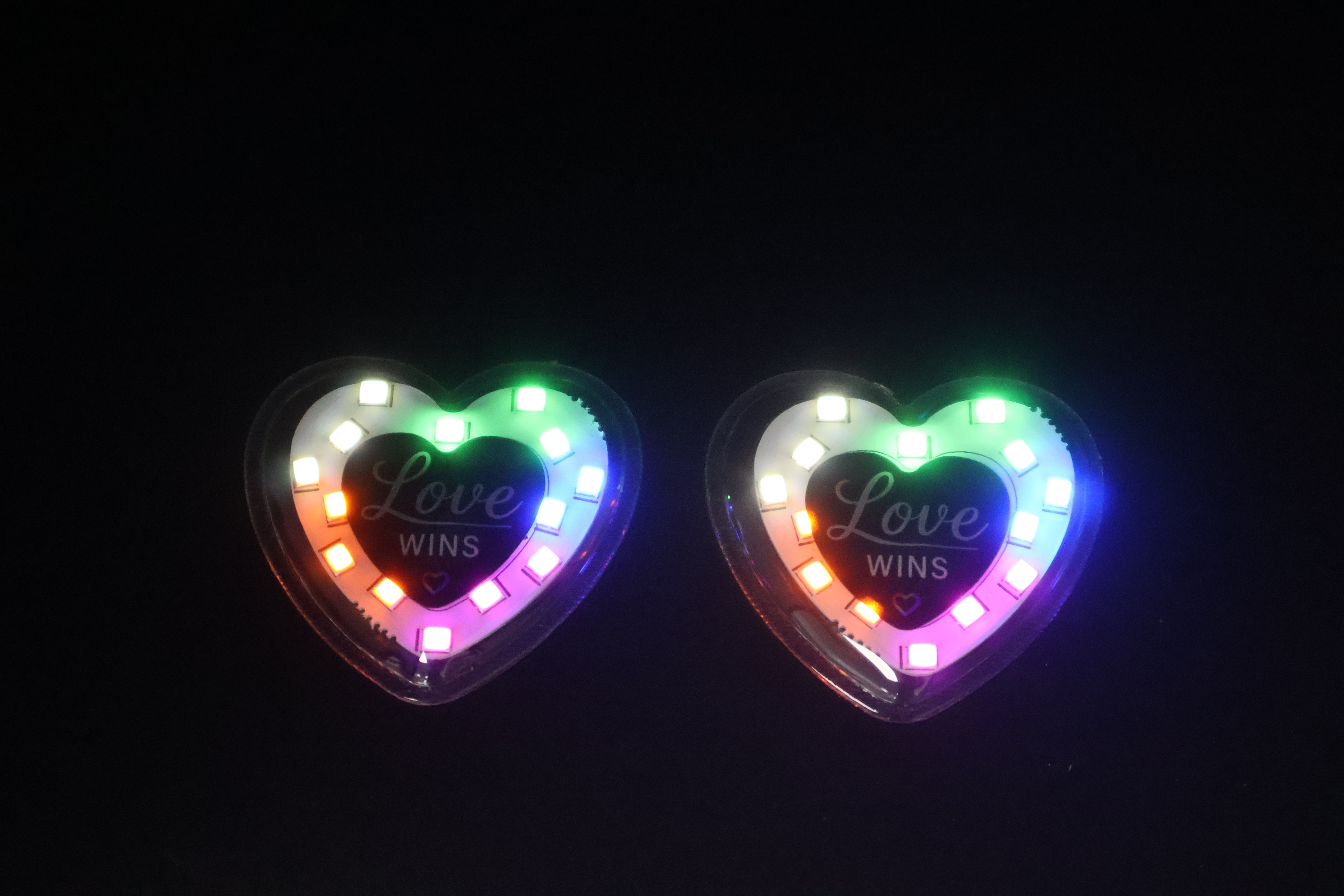 Light Up Skin Sticker Glowing LED Adhesive Pin