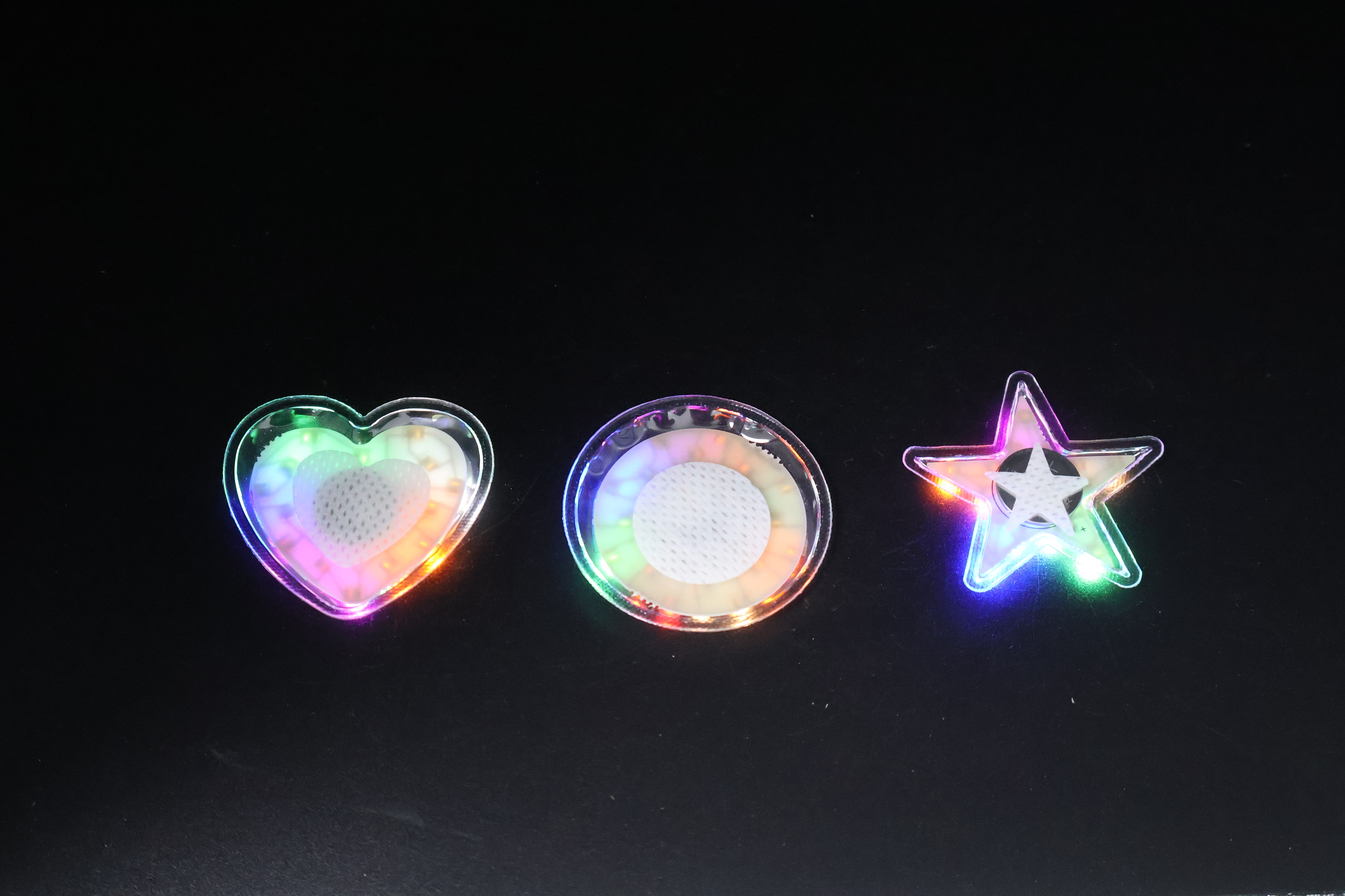 Light Up Skin Sticker Glowing LED Adhesive Pin