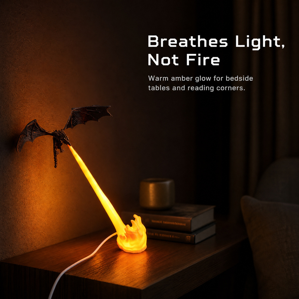 Dragon Breath LED Table Lamp